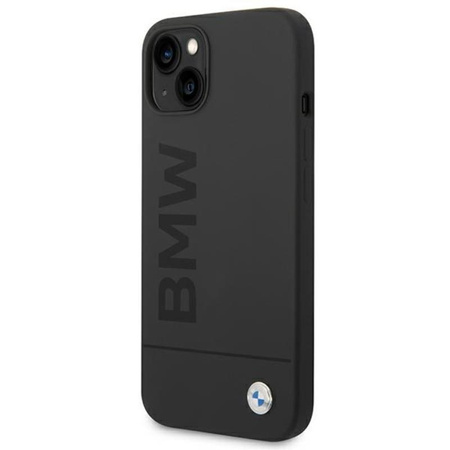 BMW Silicone Signature Logo Magsafe - iPhone 14 Case (black)