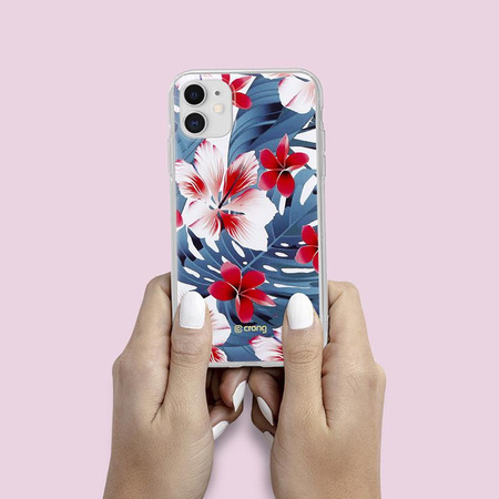 Crong Flower Case - iPhone 11 tok (minta 03)