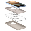 Spigen Silicone Fit MagSafe - étui pour Samsung Galaxy S25 Ultra (Natural Titanium)