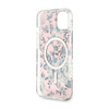 Guess Flower MagSafe - Schutzhülle für iPhone 14 (Pink)