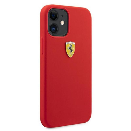Ferrari On Track Silicone - iPhone 12 mini Case (red)