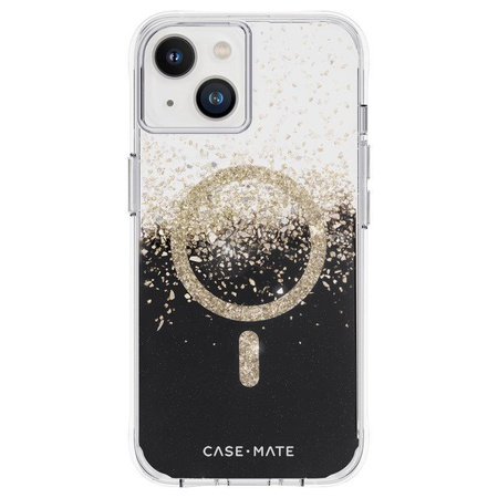 Case-Mate Karat MagSafe - iPhone 14 case decorated with onyx (Onyx)