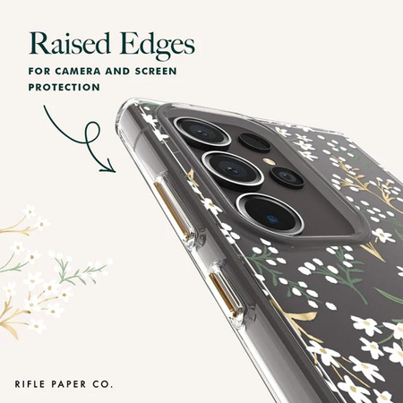 Rifle Paper Clear - Samsung Galaxy S24 Ultra tok (Petite Fleurs)