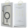 Guess Rhinestones Printed Classic Logo MagSafe - Etui do Samsung Galaxy S25 (czarny)