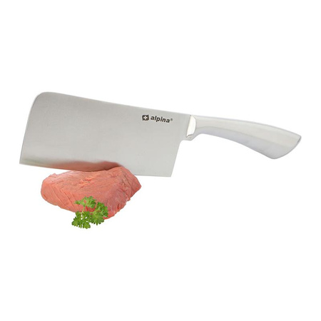Alpina - Nóż / tasak do siekania i rozdrabniania ze stali nierdzewnej 31 cm