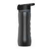 Quokka Spring - Butelka bidon termiczny ze stali nierdzewnej z systemem szybkiego otwierania 600 ml (Ebony)