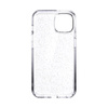 Speck Presidio Perfect-Clear with Glitter - Coque pour iPhone 13 avec revêtement MICROBAN (Clear/Platinum Glitter)