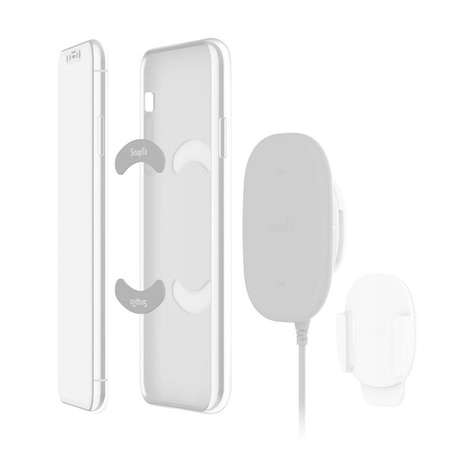Moshi SnapTo Magnetic Mounting Pad - Blaszki magnetyczne do etui Moshi SnapTo
