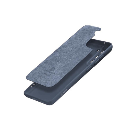 Crong Color Cover - Etui Samsung Galaxy S21 FE (granatowy)