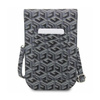 Guess GCube Stripe Phone Bag - Tasche mit Smartphone-Fach (schwarz)