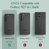 Gewehr Papier klar - Samsung Galaxy S23 Fall (Weide)