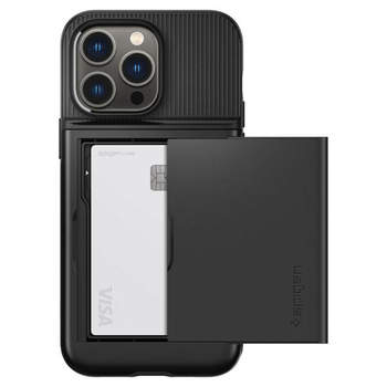Spigen Slim Armor CS - Coque pour iPhone 14 Pro (Noir)