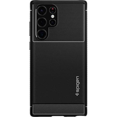 Spigen Rugged Armor - Case for Samsung Galaxy S22 Ultra (Black)