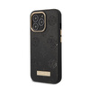 Guess Peony Logo Plate MagSafe - iPhone 13 Pro Max tok (fekete)