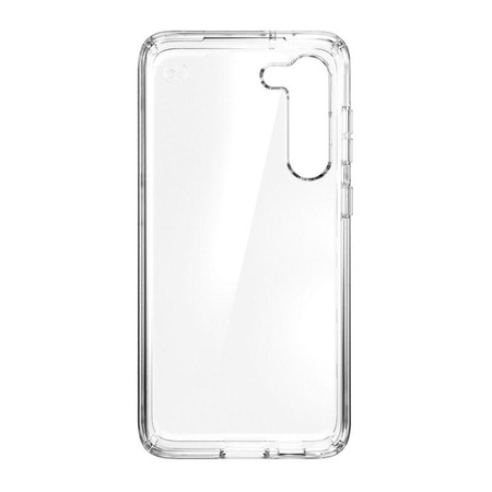 Speck Presidio Perfect-Clear - Custodia per Samsung Galaxy S23+ con rivestimento MICROBAN (trasparente)