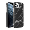 Kryt Crong Marble – kryt na iPhone 11 Pro (černý)