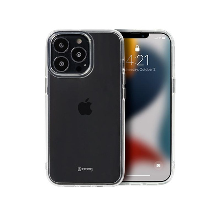 Crong Crystal Slim Cover - iPhone 13 Pro tok (átlátszó)