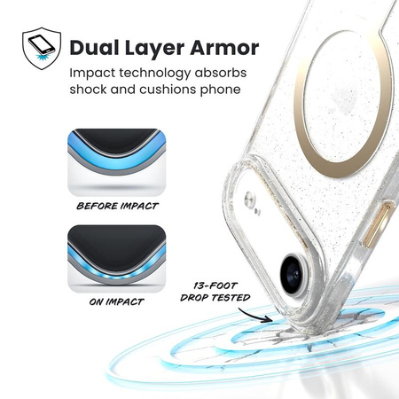 ETUI MAGSAFE PANCERNE DO IPHONE AIR Speck PRZEZROCZYSTE BEZBARWNE CASE