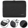 Tucano Velluto - MacBook Pro 13" (M2/M1/2022-2016) / MacBook Air 13" (M4/M3/M2/M1/2025-2018) / Laptop 12" Hülle (schwarz)