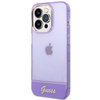 Guess Translucent - iPhone 14 Pro Max Tasche (lila)