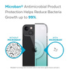Speck Presidio Perfect-Clear + Ombre + MagSafe - Etui iPhone 13 z powłoką MICROBAN (Clear/Fantasy Teal Fade)
