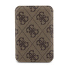 Guess 4G Leather Metal Logo MagSafe - Power Bank induktiv 5000 mAh 15W MagSafe (braun)