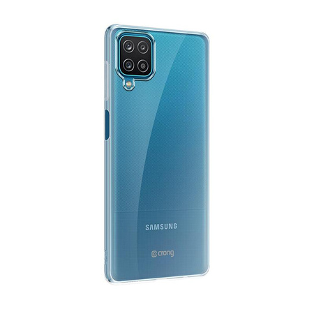 Crong Crystal Slim Cover - Samsung Galaxy A12 tok (átlátszó)