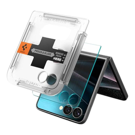 Spigen GLAS.TR EZ Fit HD - Tempered Glass for Samsung Galaxy Z Flip 7