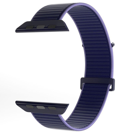 PURO Nylon Sport - Armband für Apple Watch 44/45/46/49 mm (Marineblau)