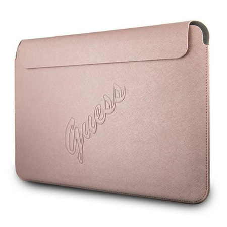 Guess Saffiano Script Computer Sleeve - Notebook case 13 (pink)