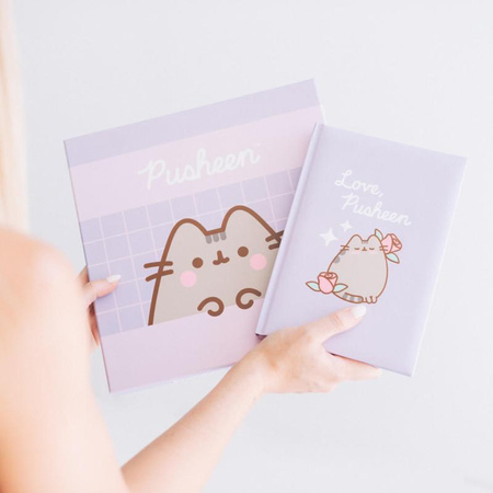 Pusheen - A5 notebook + pen set from Moments collection