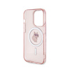 Karl Lagerfeld IML Choupette MagSafe - iPhone 15 Pro tok (rózsaszín)