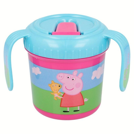 Peppa Pig - Üdítőitalos bögre fogantyúval 250 ml Peppa Pig