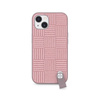 Moshi Altra - tok levehető zsinórral iPhone 13 (antibakteriális NanoShield™) (rózsaszín)