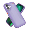 Speck Presidio Lux Grip MagSafe - iPhone 17 Case (Purple Fade/Magic Purple/New Poppy)