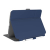 Speck Balance Folio - iPad 11" (2025) / 10.9" (2022) Tasche mit MICROBAN-Beschichtung mit Magnet und Standfuß (Arcadia Navy/Moody Grey)