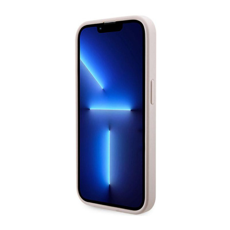 Guess GCube Stripes MagSafe - Schutzhülle für iPhone 14 Pro Max (Pink)