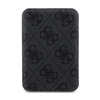 Guess 4G Leather Metal Logo MagSafe - indukční powerbanka 5000 mAh 15W MagSafe (černá)