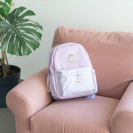 PLECAK SZKOLNY PUSHEEN DLA DZIEWCZYNKI MŁODZIEŻOWY NA WYCIECZKI KOT