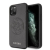 Guess Saffiano 4G Circle Logo - iPhone 11 Pro Case (black)
