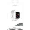PURO ICON - Bracelet sport élastique pour Apple Watch 38/40/41 mm (S/M & M/L) (blanc)
