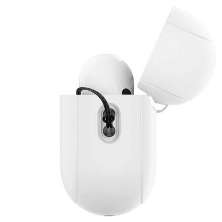 Spigen Silicone Fit Strap - Case for Apple AirPods Pro 1 / 2 (White / Gray)