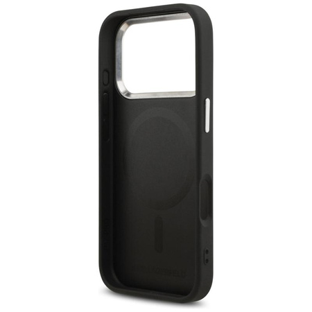 ETUI DO IPHONE 17 PRO MAX do MAGSAFE KARL LAGERFELD ORYGINALNE CZARNE MODNE