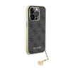 Kolekce Guess 4G Charms - pouzdro na iPhone 15 Pro (šedé)