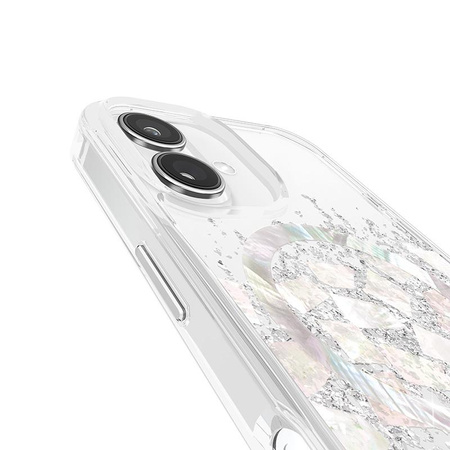 Case-Mate Karat MagSafe - Hülle für iPhone 16 mit Perlmuttverzierung (A Touch of Pearl)