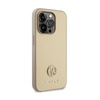 Guess 4G Strass Metall Logo - iPhone 15 Pro Tasche (Gold)