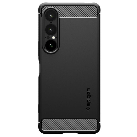 Spigen Rugged Armor – Pouzdro pro Sony Xperia 1 VII (Matná černá)
