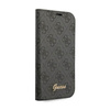 Guess 4G Metal Camera Outline Booktype Case - iPhone 14 Pro Max Case (black)