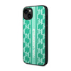 Karl Lagerfeld Monogram Stripe - Hülle für iPhone 14 Plus (Grün)
