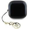 Guess Glossy Effect Printed Classic Logo & Charm – TWS Bluetooth-Kopfhörer + Ladecase (Schwarz)